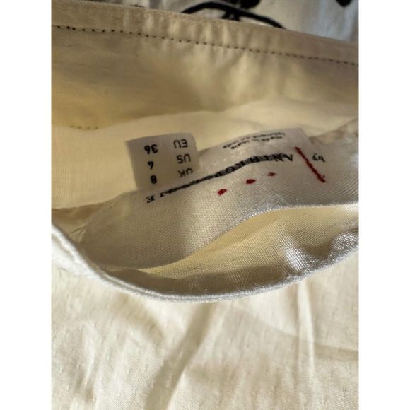 New Anthropologie Tiered Mermaid Skirt Size 4 - Picture 8 of 8